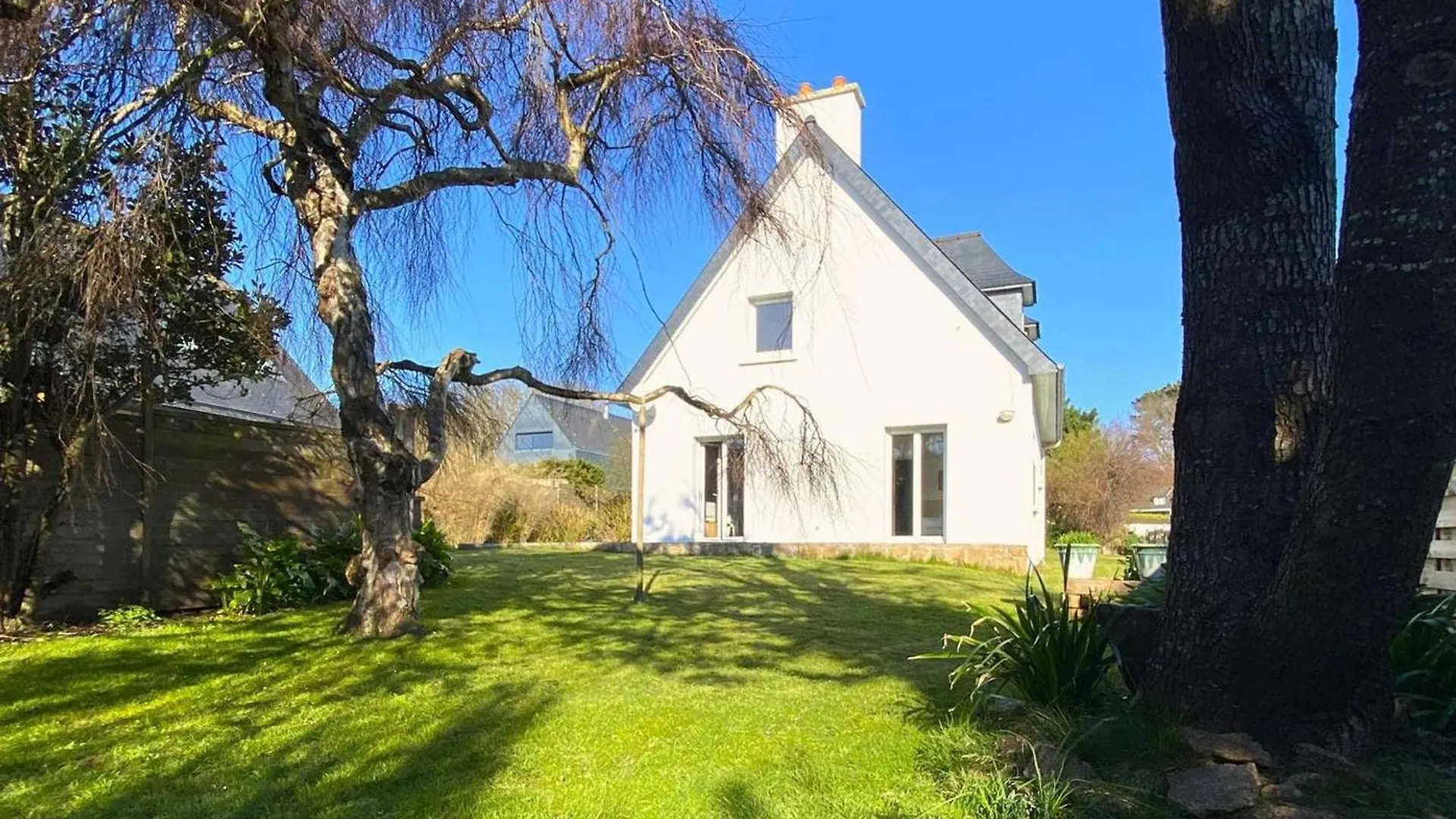 Grande Maison Familiale A 200M De La Plage Avec Jardin Et Wifi A Tregastel - Fr-1-368-457 Prázdninový dům